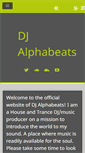 Mobile Screenshot of djalphabeats.com